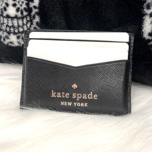 Kate Spade leather saffanio card wallet